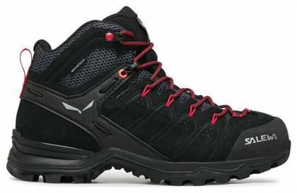 Salewa ALP Mate Mid Γυναικεία Ορειβατικά Μποτάκια Αδιάβροχα Μαύρα