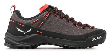 Salewa Wildfire Canvas Γυναικεία Ορειβατικά Παπούτσια Γκρι