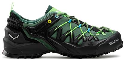 Salewa Wildfire Edge GTX Ανδρικά Χαμηλά Ορειβατικά Παπούτσια Πράσινα Αδιάβροχα με Μεβράνη Gore-Tex