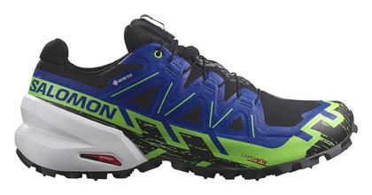 Salomon Spikecross 6 Gtx Ανδρικά Ορειβατικά Μποτάκια Αδιάβροχα με Μεμβράνη Gore-Tex Μπλε