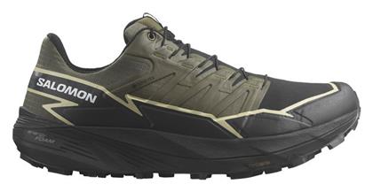 Salomon Thundercross Ανδρικά Ορειβατικά Παπούτσια Αδιάβροχα με Μεμβράνη Gore-Tex Πράσινα