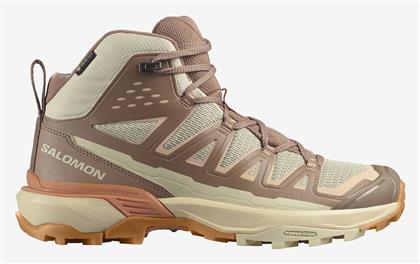 Salomon X Ultra 360 Edge Mid Gtx Γυναικεία Ορειβατικά Gore-Tex Καφέ