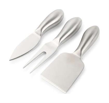 Salt & Pepper Σετ Ανοξείδωτων Εργαλείων Μαγειρικής 3τμχ Ασημί