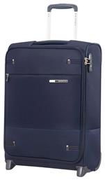 Samsonite Base Boost Βαλίτσα Καμπίνας με ύψος 55cm σε Σκούρο Μπλε χρώμα από το Plus4u