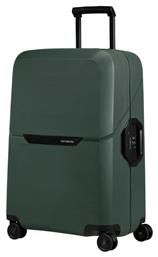 Samsonite Magnum Eco Spinner Μεσαία Βαλίτσα Ταξιδιού Σκληρή Forest Green, με 4 Ρόδες Ύψους 69εκ. από το Plus4u