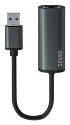 Savio AK-55 USB Αντάπτορας Δικτύου για Ενσύρματη σύνδεση Gigabit Ethernet