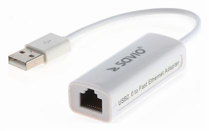 Savio CL-24 USB Αντάπτορας Δικτύου για Ενσύρματη σύνδεση Ethernet