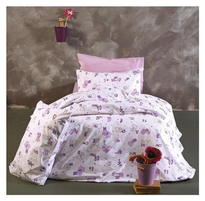 SB Home Παιδική Παπλωματοθήκη Alphabet 160x240cm Lilac από το Aithrio