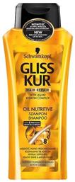 Schwarzkopf Gliss Kur Oil Nutritive Σαμπουάν για Λάμψη για Όλους τους Τύπους Μαλλιών 400ml