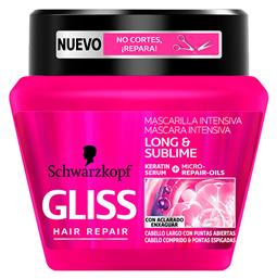 Schwarzkopf Μάσκα Μαλλιών Gliss Hair Repair Long & Sublime για Επανόρθωση 300ml από το e-Fresh