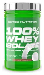 Scitec Nutrition 100% Whey Isolate Drink Powder with Added Amino Acids Πρωτεΐνη Ορού Γάλακτος Χωρίς Γλουτένη με Γεύση Σοκολάτα 700gr