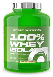 Scitec Nutrition 100% Whey Isolate Drink Powder with Added Amino Acids Πρωτεΐνη Ορού Γάλακτος Χωρίς Γλουτένη με Γεύση Βανίλια 2kg