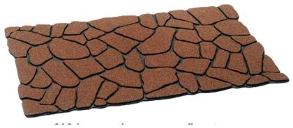 Sdim Πατάκι Εισόδου Ecomat 012 Flagstone Cleanscrape Brown 45x75cm από το Designdrops