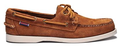 Sebago Δερμάτινα Ανδρικά Boat Shoes σε Ταμπά Χρώμα