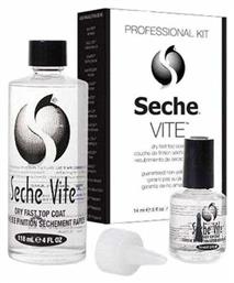 Seche Vite Kit Top Coat για Απλά Βερνίκια Quick Dry 14ml από το Letif