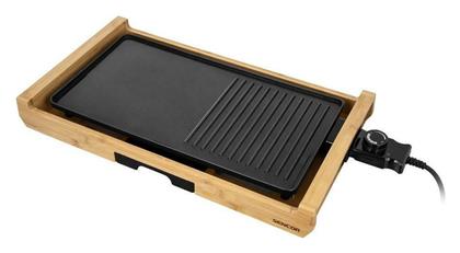 Sencor Teppanyaki Πλάκα Ψησίματος με Ρυθμιζόμενο Θερμοστάτη 1800W 43x23εκ.
