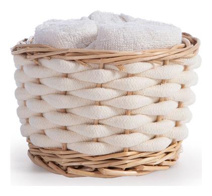Σετ 5 Πετσέτες Χεριών Καλαθάκι Borra Nef Nef Homeware 105 Cream