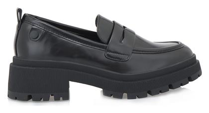 Seven Γυναικεία Loafers σε Μαύρο Χρώμα