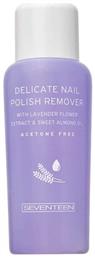 Seventeen Delicate Nail Ξεβαφτικό Νυχιών χωρίς Ασετόν 100ml από το Galerie De Beaute