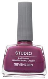 Seventeen Studio Rapid Dry Lasting Color Gloss Βερνίκι Νυχιών Quick Dry Μωβ 168