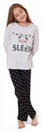 Sexen Παιδική Πιτζάμα Χειμωνιάτικη Βαμβακερή Γκρι