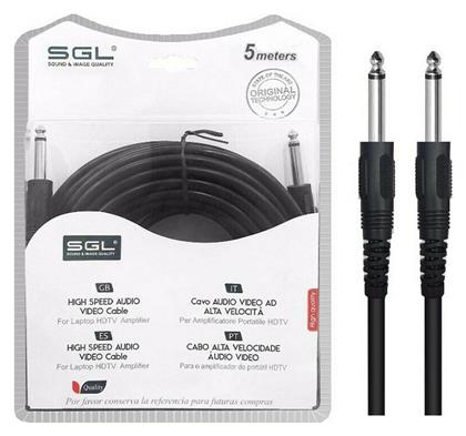 SGL Cable 6.3mm male - 6.3mm male 5m (197247)