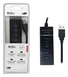 SGL USB 2.0 Hub 4 Θυρών με σύνδεση USB-A