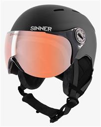 Sinner Typhoon Κράνος για Σκι & Snowboard Matte Black