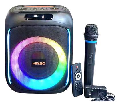 Σύστημα Karaoke με Ασύρματo Μικρόφωνo QS-4610 σε Μαύρο Χρώμα