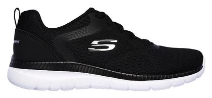 Skechers Engineered Γυναικεία Sneakers Μαύρα