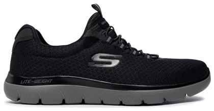 Skechers Summits Ανδρικά Sneakers Μαύρα