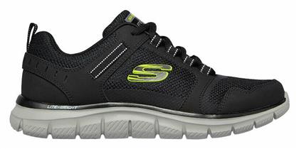 Skechers Track Knockhill Ανδρικά Running Μαύρα