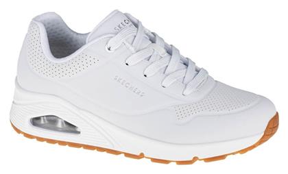 Skechers Uno Stand On Air Γυναικεία Sneakers Λευκά