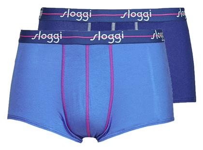 Sloggi Ανδρικά Μποξεράκια Μπλε 2Pack