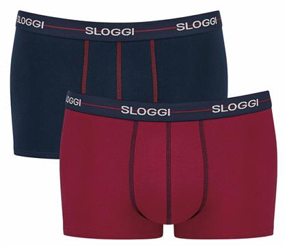 Sloggi Ανδρικά Μποξεράκια Navy / Red 2Pack