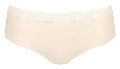 Sloggi Hipster Γυναικεία Slip 2Pack με Δαντέλα Ecru/Light Brown