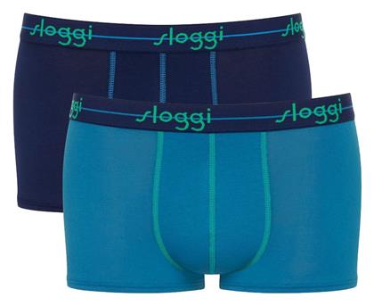 Sloggi Start Hipster Ανδρικά Μποξεράκια 2Pack Blue/Lilac