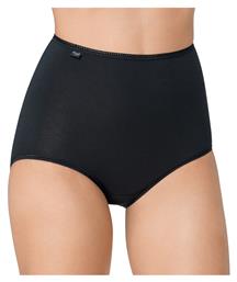 Sloggi Βαμβακερά Ψηλόμεσα Γυναικεία Boxer 3Pack Μαύρο