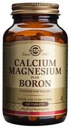 Solgar Calcium Magnesium Plus Boron 100 ταμπλέτες από το Pharm24