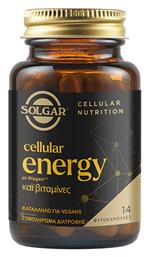 Solgar Cellular Energy 300mg 14 κάψουλες Energy