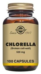 Solgar Chlorella 520mg 100 φυτικές κάψουλες από το Pharm24