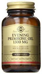 Solgar Evening Primrose Oil 1300mg Cold Pressed 30 μαλακές κάψουλες από το Pharm24