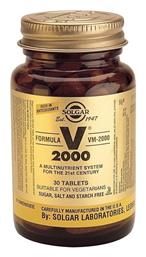 Solgar Formula VM-2000 Multinutrient System For The 21st Century Βιταμίνη για Ενέργεια & το Ανοσοποιητικό 30 ταμπλέτες