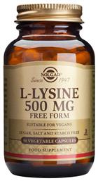 Solgar L-Lysine 500mg 50 φυτικές κάψουλες