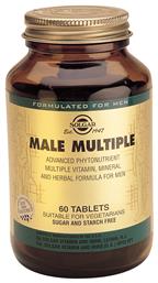 Solgar Male Multiple Advanced Phytonutrient Πολυβιταμίνη 60 x 1 ταμπλέτες