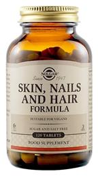 Solgar Skin, Nails And Hair Formula 120 ταμπλέτες