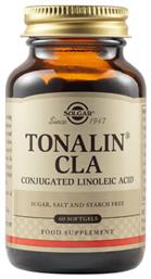 Solgar Tonalin CLA Συμπλήρωμα Διατροφής 1300mg 60 μαλακές κάψουλες