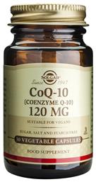 Solgar Vegetarian CoQ-10 χωρίς Γλουτένη 120mg 30 φυτικές κάψουλες από το Pharm24