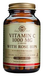 Solgar Vitamin C with Rose Hips Βιταμίνη 1000mg 100 ταμπλέτες 100τμχ από το CareLife