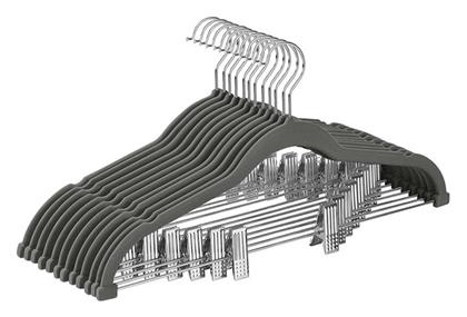 Songmics Κρεμάστρα Ντουλάπας για Παντελόνια Πλαστική CRF12 12τμχ